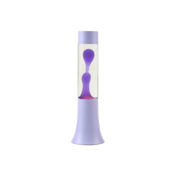 iTotal - Flared Lava Lamp - Pastel Purple - 9 × 9 × 37 cm / Toys