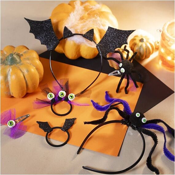 Mini Craft Kit Spooky Dress-Up - Headbands - hair clips and hair bands - black - lilac - purple (977841) / Toys - Fashion Accessories - Fashion - Techbox