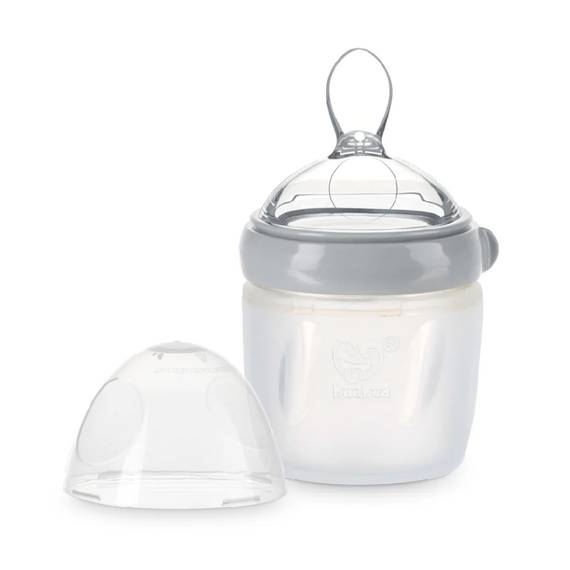 Haakaa - Gen. 3 Silicone Feeding Spoon Bottle - Grey - 160 ml / Baby and Children