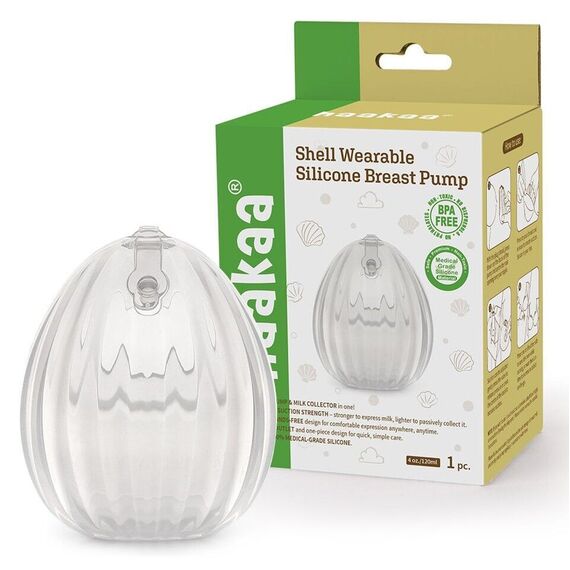Haakaa - Shell Wearable Silicone Breast Pump - 75 ml / Baby and Children
