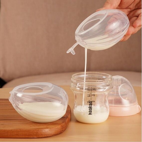 Haakaa - Shell Wearable Silicone Breast Pump - 75 ml / Baby and Children