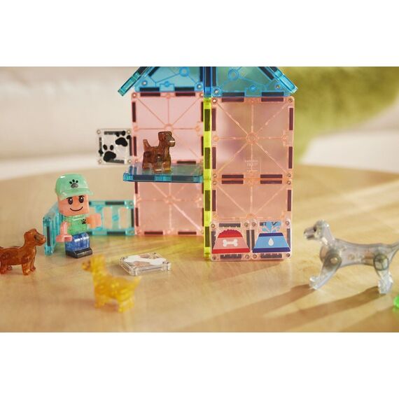 MAGNA-TILES - Doggy Daycare 27 pcs (90355) / Toys