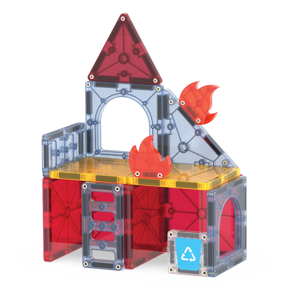 Magna-Tiles - Fire Rescue™ 27 Piece Set (90360) / Toys