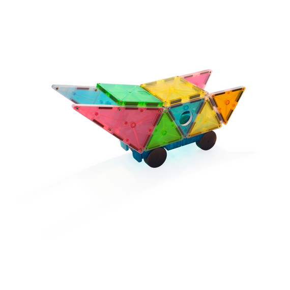 Magna-Tiles - Grand Prix Frost 50 Piece Set (90257) / Toys