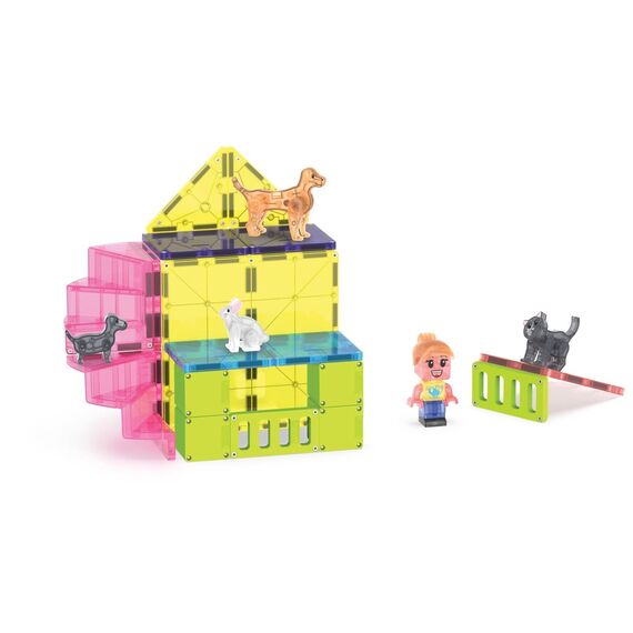 Magna-Tiles - Pet Playhouse  50 pcs. (90354F) / Toys