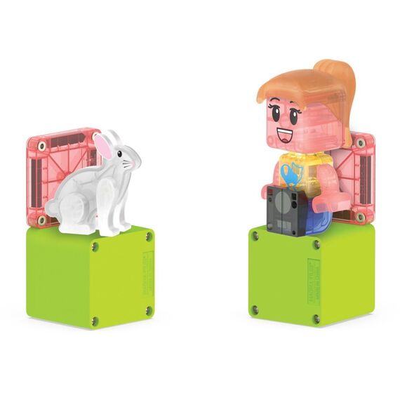 Magna-Tiles - Pet Playhouse  50 pcs. (90354F) / Toys