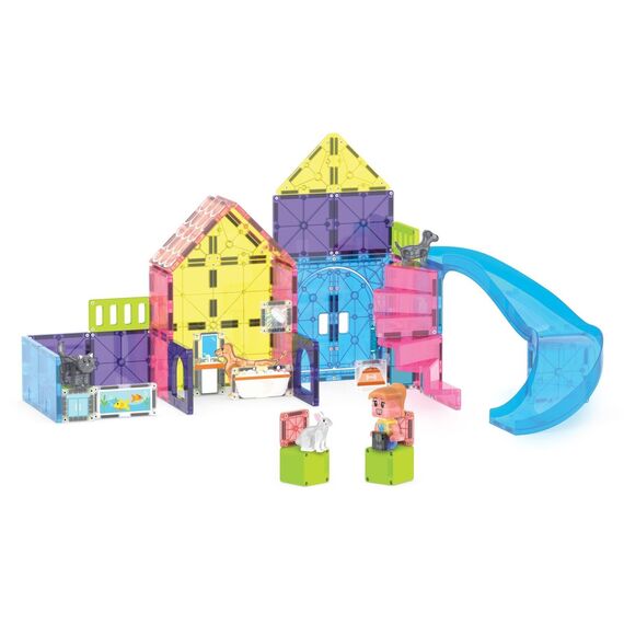Magna-Tiles - Pet Playhouse  50 pcs. (90354F) / Toys