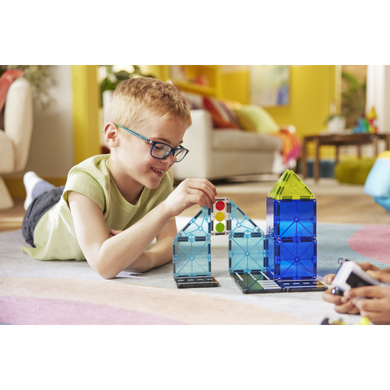 Magna Tiles - Police Patrol™ 20 Piece Set (90353) / Toys