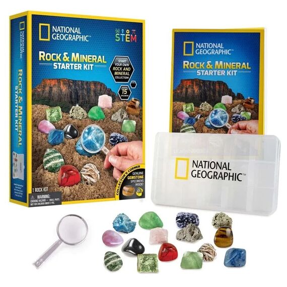 National Geographic Rock and Mineral Starter Kit (29-4010) / Toys