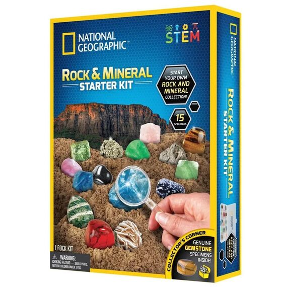 National Geographic Rock and Mineral Starter Kit (29-4010) / Toys