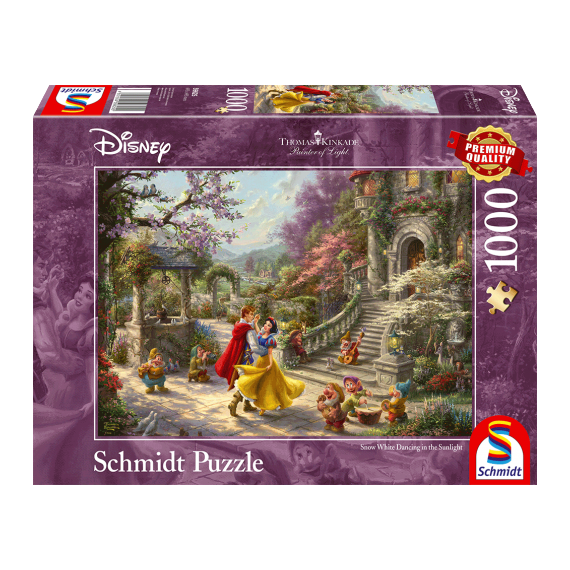 Schmidt - Thomas Kinkade: Disney - Dancing with the prince (1000 pieces) (SCH6255) / Toys |  Techbox