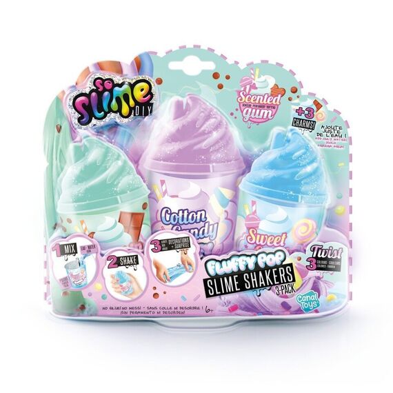 So Slime - Slime Shaker Fluffy 3-Pack (1101-0) / Toys