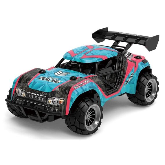TEC-TOY - R/C 1:20 2,4GHz 3,7V Li-ion - Blue/pink (471411) / Toys