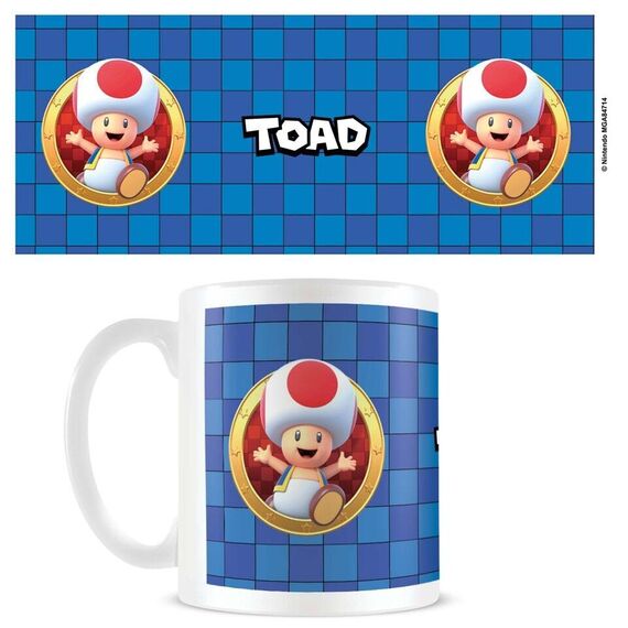 Pyramid International - Mug Super Mario (Toad 3D Port) - White / Fan Shop and Merchandise |  Techbox