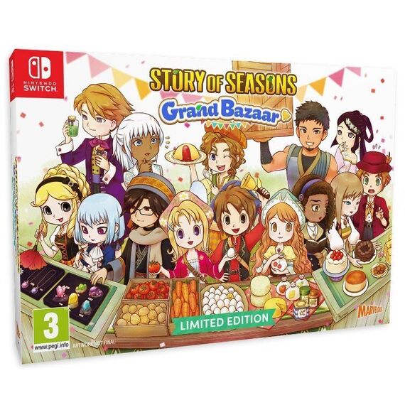 Story of Seasons: Grand Bazaar (Limited Edition) / Nintendo Switch - Nintendo Switch Games - Games - Techbox