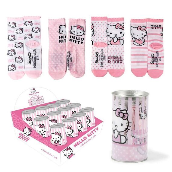 Hello Kitty Money box 4 pairs of socks - Various - Gifts - Techbox