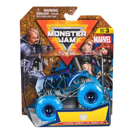 Monster Jam - 1:64 Marvel Single Packs - Shield / Toys
