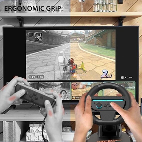 Subsonic - Pro Kart Racer - Black / Nintendo Switch 2 | Techbox