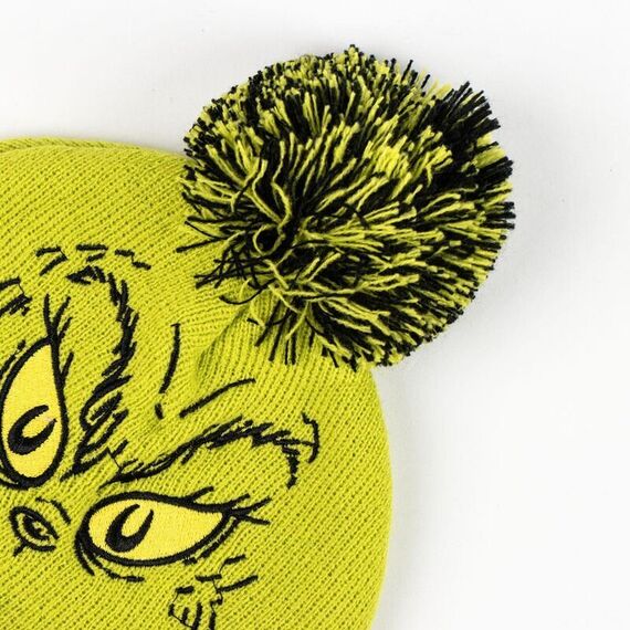 The Grinch hat and gloves set