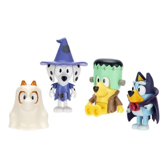 Bluey - figures 4 pk, - Halloween (90266) / Toys