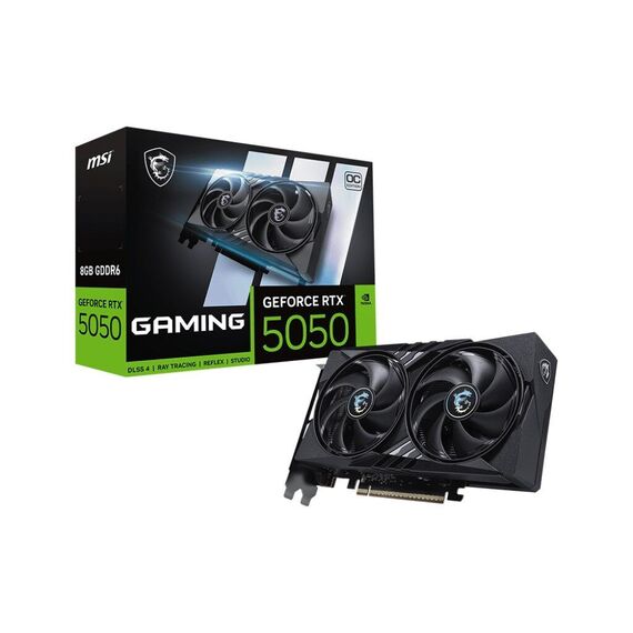 MSI GeForce RTX 5050 8G GAMING OC NVIDIA 8 GB GDDR6 - Graphic Cards - Laptops & PC Builds - Techbox