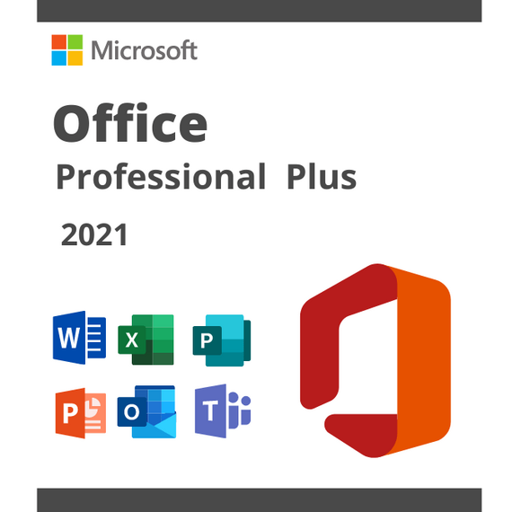 Microsoft Office Professional Plus 2021 Multilanguage 5 Users ESD