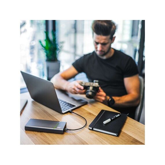 Green Cell PowerPlay Ultra power bank Lithium-Ion (Li-Ion) 26800 mAh Graphite - Powerbanks - Smartphone Chargers - Techbox