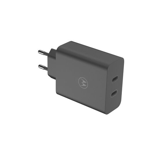 Motorola TurboPower 125W Duo Charger Universal Black AC Fast charging Indoor - Travel Chargers - Smartphone Chargers - Techbox