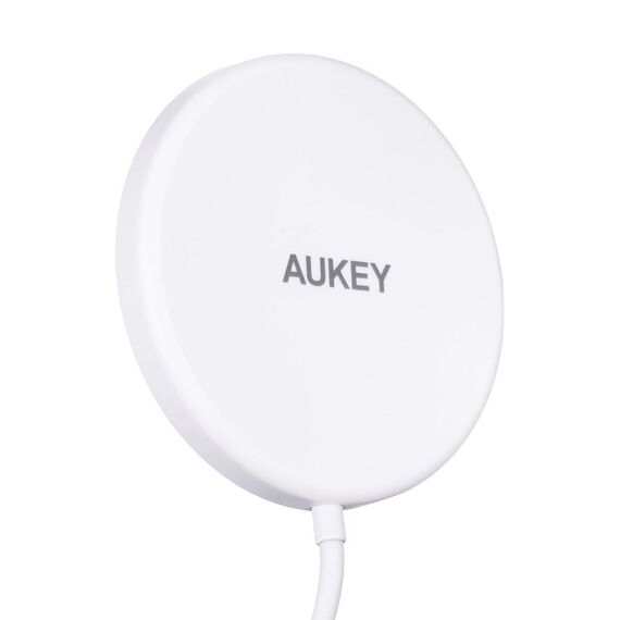 AUEKY Aircore Magnetic LC-A1 Wireless magnetic charger QI USB-C 15W White | Techbox