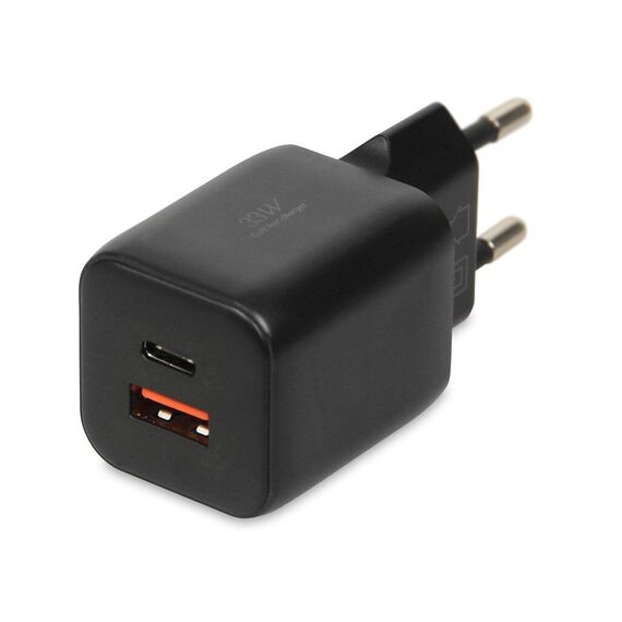 iBOX C-42 GaN PD33W Wall charger, Black - Travel Chargers - Smartphone Chargers - Techbox