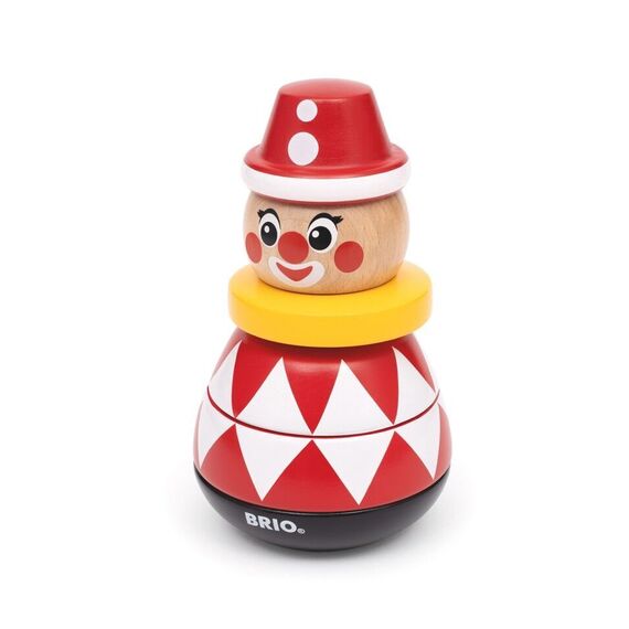 BRIO - Magnetic Stacking Clown (30490) / Toys