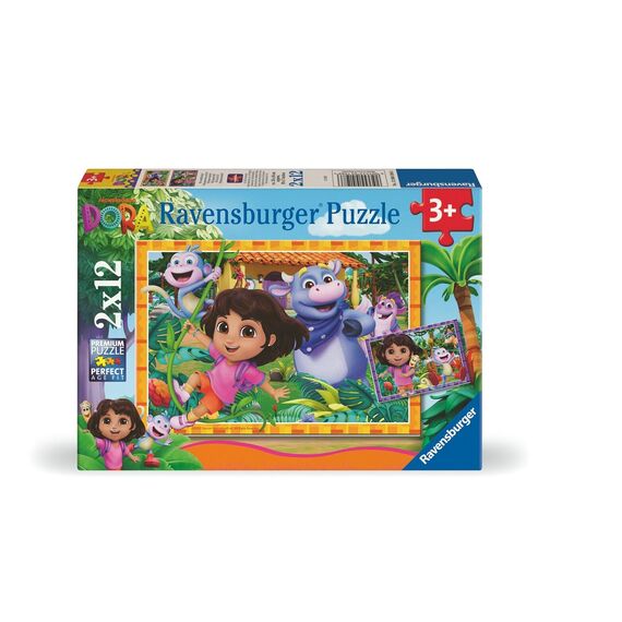 Ravensburger - Dora the Explorer 2x12p (12004198) / Toys