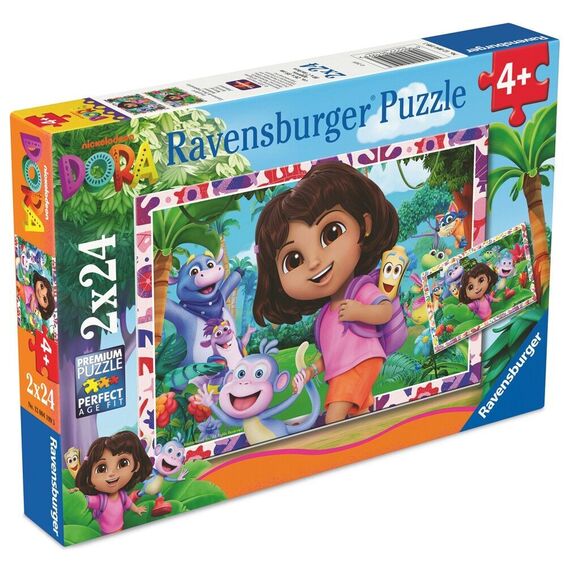 Ravensburger - Dora the Explorer 2x24p (12004199) / Toys |  Techbox