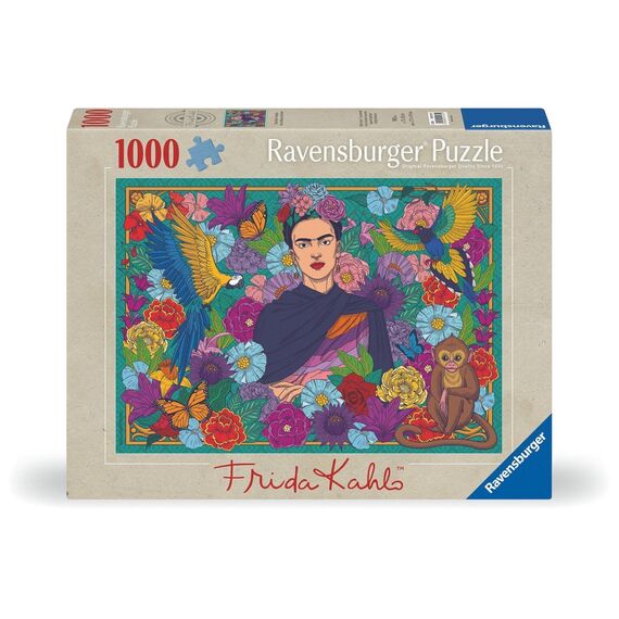 Ravensburger - Frida Kahlo’s Paradise: Parrot, Monkey and Blooms (12001475) / Toys