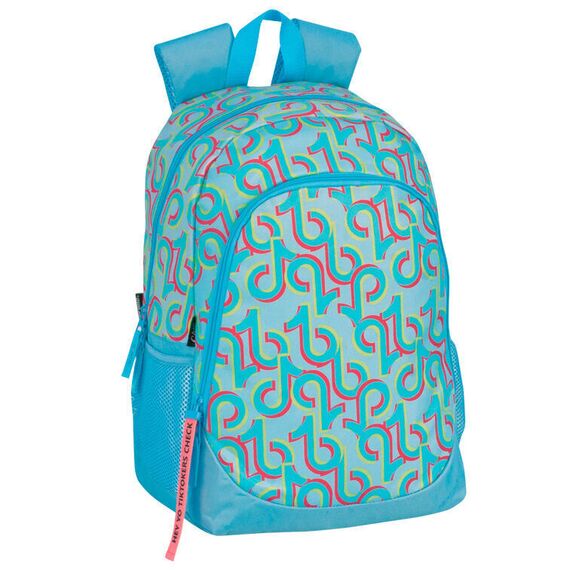 Tiktokers Challenge adaptable backpack 42cm |  Techbox