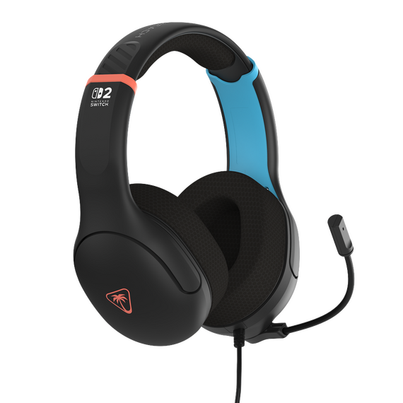 Turtle Beach Airlite Fit Headset Charcoal Black for Nintendo Switch™ 2 / Nintendo Switch 2 | Techbox