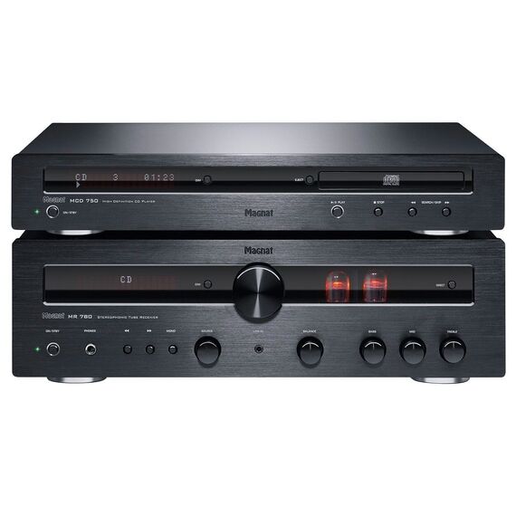 MAGNAT MR 780 Hybrid Stereo amplifier Black | Techbox