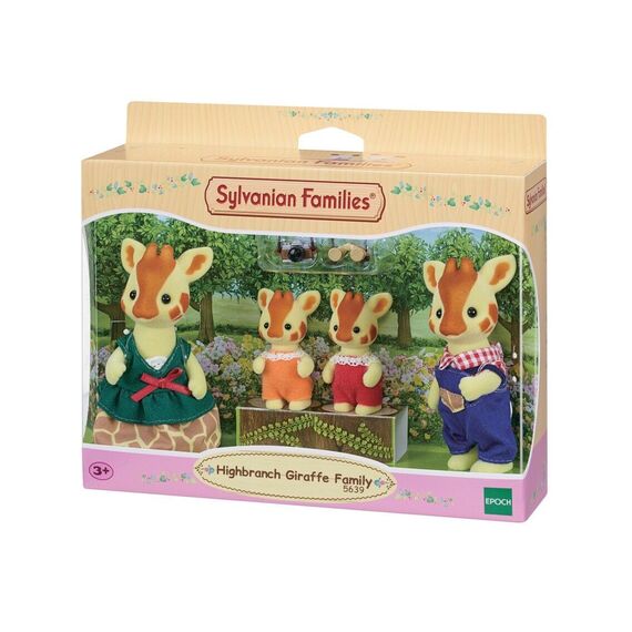 Sylvanian Families - Highbranch Giraffe Family (5639) / Toys