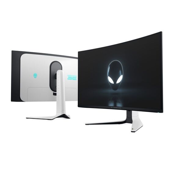Alienware AW3225QF computer monitor 81.3 cm (32") 3840 x 2160 pixels 4K Ultra HD QD-OLED Black, White | Techbox