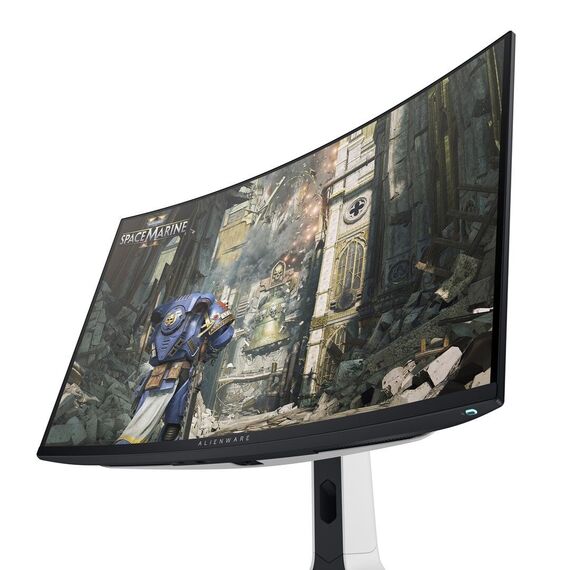 Alienware AW3225QF computer monitor 81.3 cm (32") 3840 x 2160 pixels 4K Ultra HD QD-OLED Black, White | Techbox