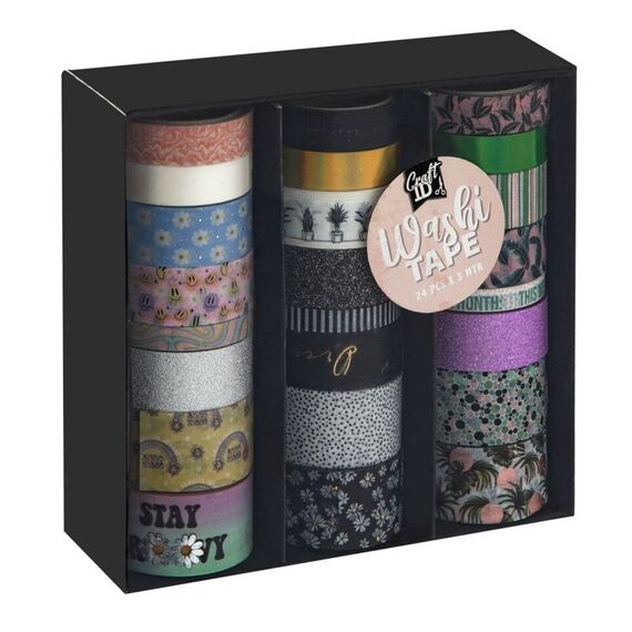 Craft ID - Washi tape 24 pcs Assorted (CR0411/22GE) / Toys