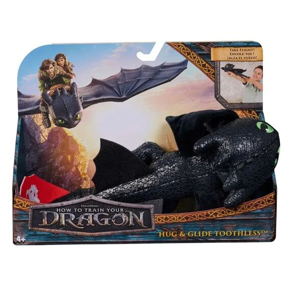 Dragons Movie Gliding Hug Toothless Plush 30 cm (6072913) / Toys