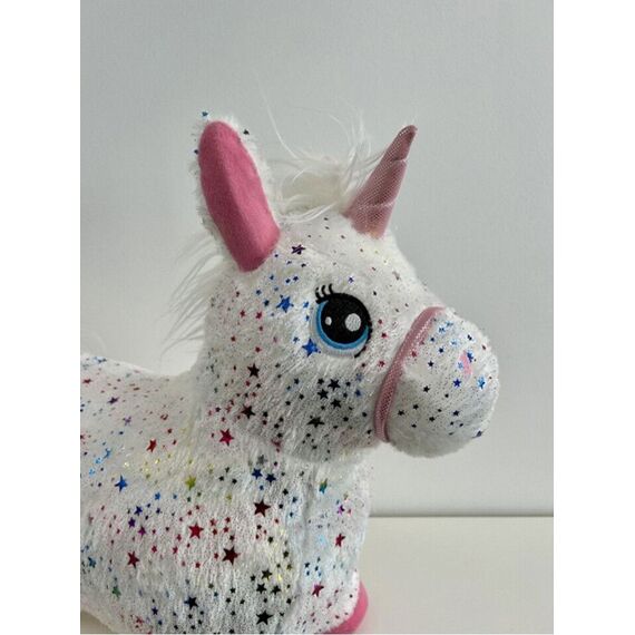 KREA Hop And Bounce Plush Horse, Rainbow (36-2033) / Toys