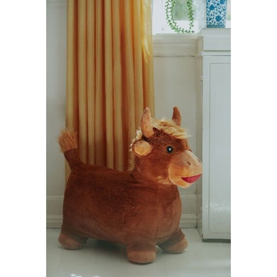KREA Hop And Bounce Plush Jersey Cow (36-2039) / Toys