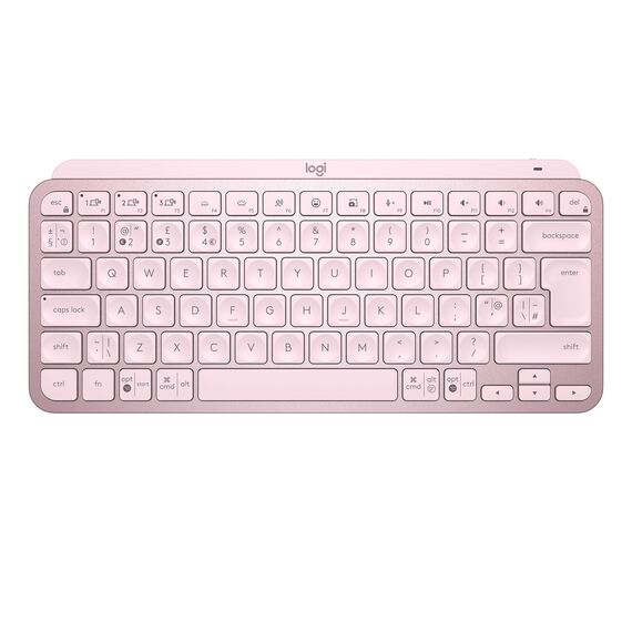 Logitech - MX Keys Mini Minimalist Wireless Illuminated Keyboard - Nordic Layout / Computers