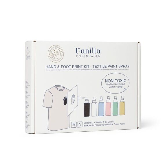 Vanilla Copenhagen - Hand & Foot Fabric Paint Spray (MEMO1325) / Toys