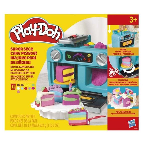 Play-Doh - Super Slice Cake Playset (G04975L0) / Toys
