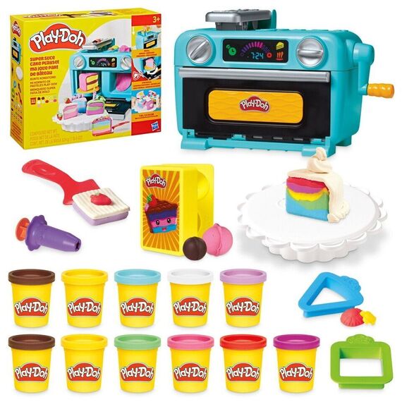 Play-Doh - Super Slice Cake Playset (G04975L0) / Toys
