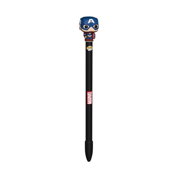 Funko Pop! Pen Topper Marvel Captain America Στυλό |  Techbox