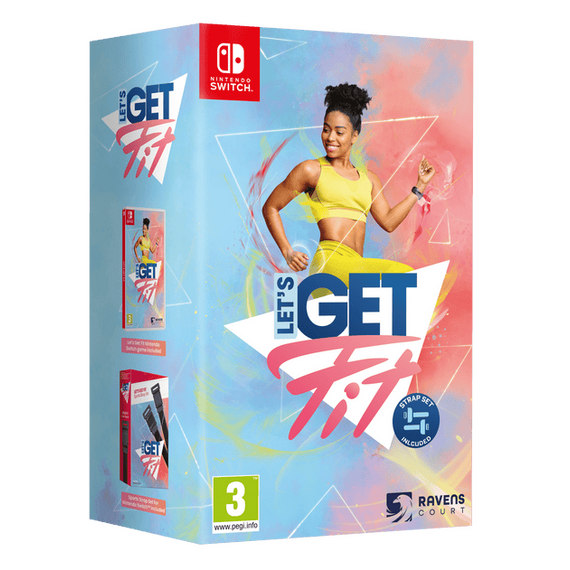 Let's Get Fit Includes Joy Con Straps / Nintendo Switch | Techbox